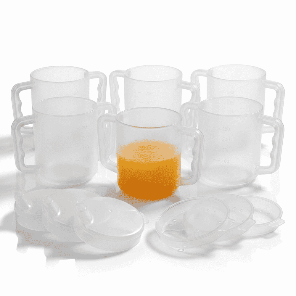 easy grip dual handled mugs pack of 6