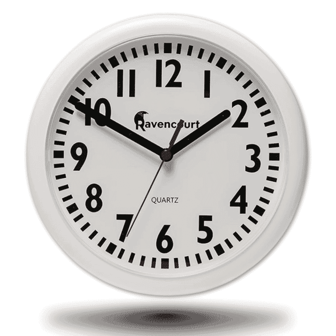 easy to read wall clock