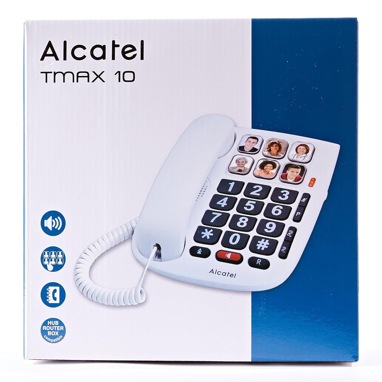 easy to use big button phone as boxed