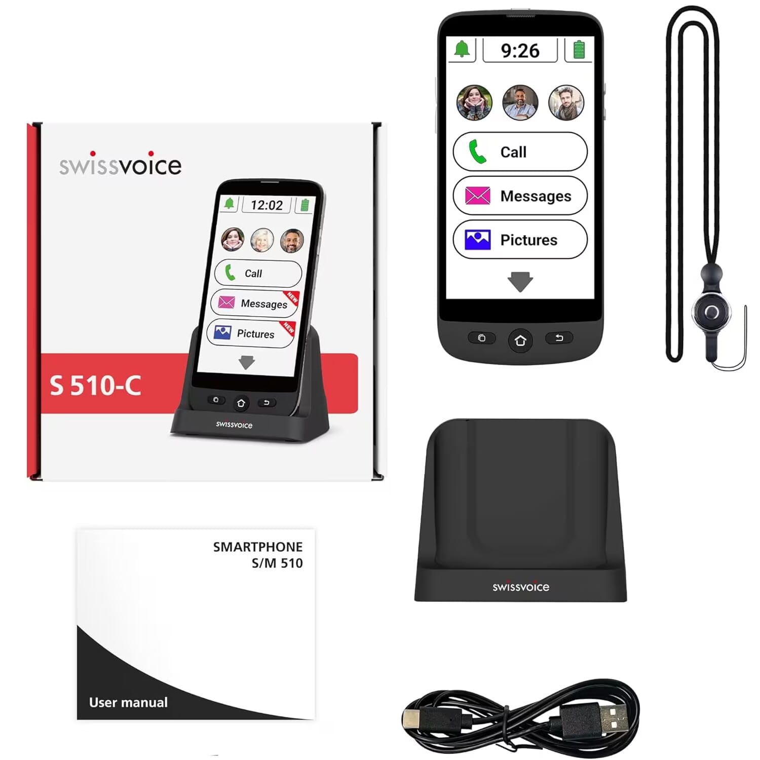 easy to use smartphone in the box