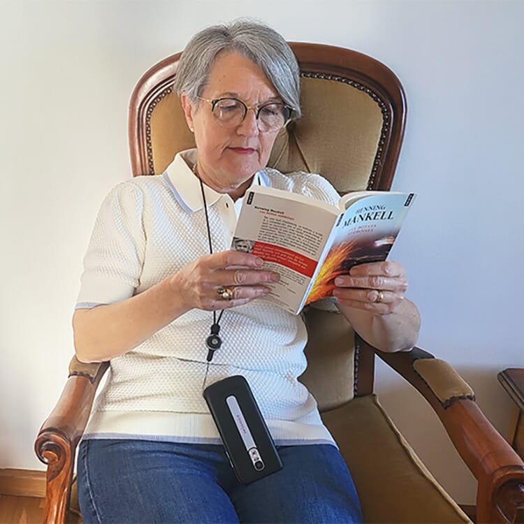 easy to use smartphone on lanyard