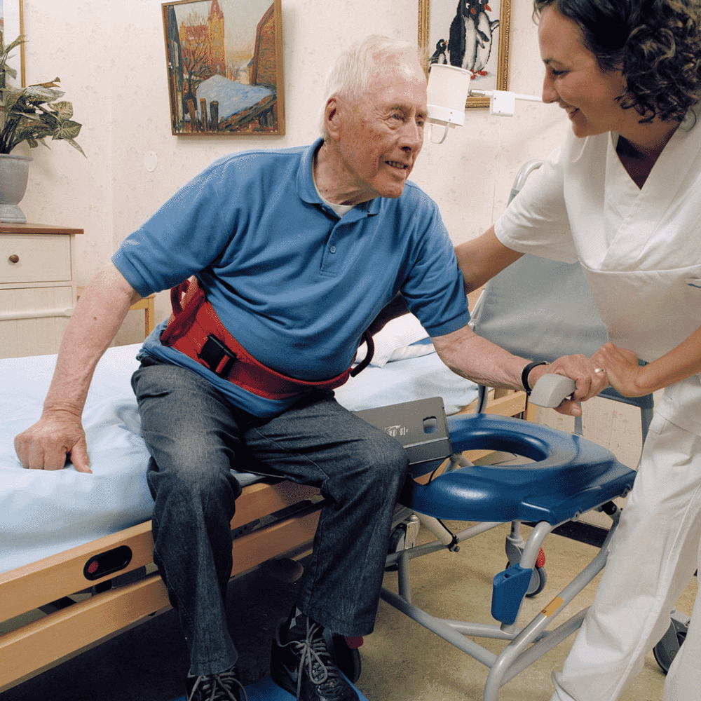 easyglide transfer board in use