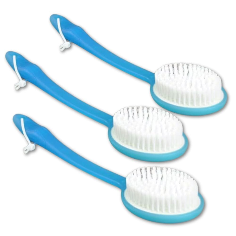 View EasyGrip LongHandle Bath Brush Pack of 3 information