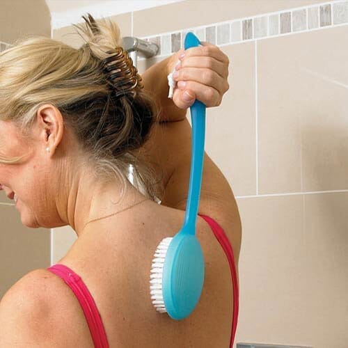 EasyGrip Long-Handle Bath Brush