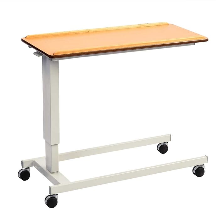 easylift overbed chair table for low bed 2