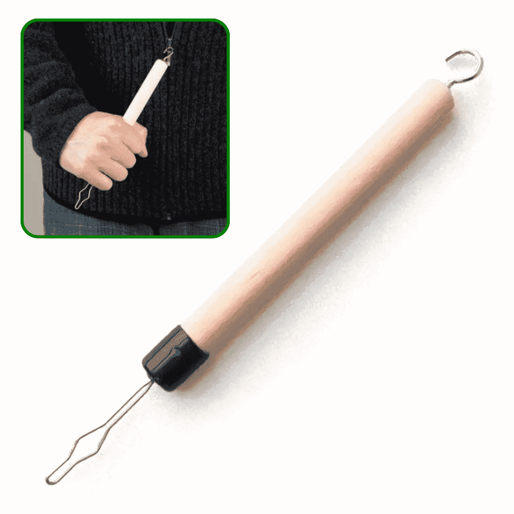Economic Button Hook and Zip Puller
