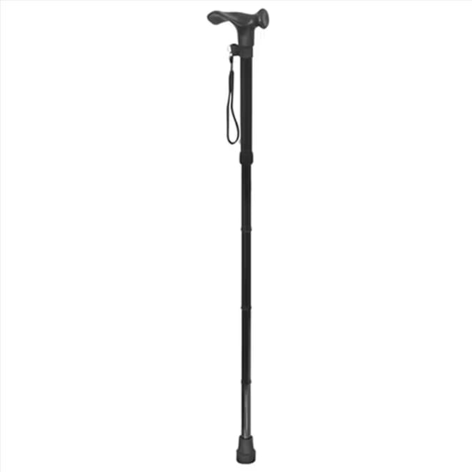 economy arthritic grip folding walking sticks left handed