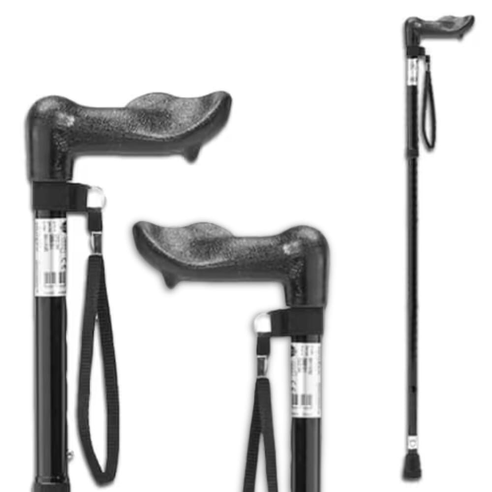 Economy Black Fischer Walking Stick