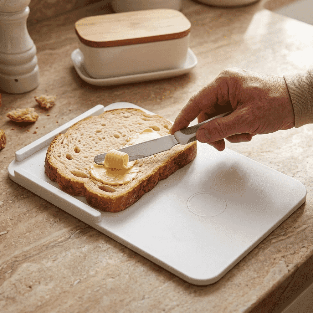 economy bread board in use
