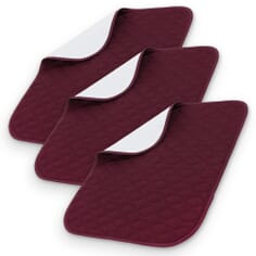 Economy Chair Pad - Maroon - Pack of 3