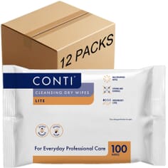 Economy Dry Wipes - 12 Packs