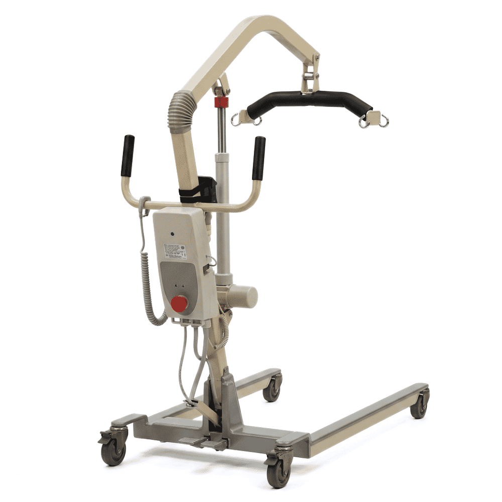 economy mobile patient hoist back
