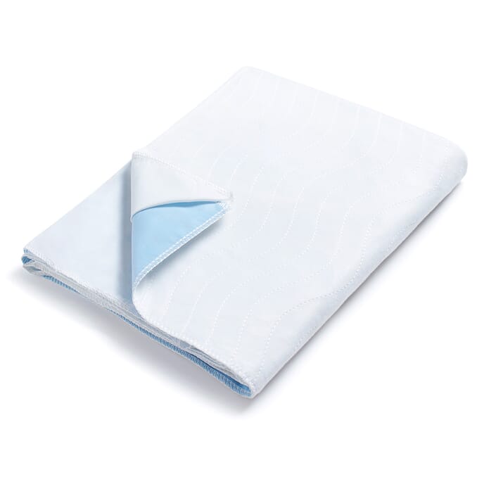 economy washable bed pad with tucks single