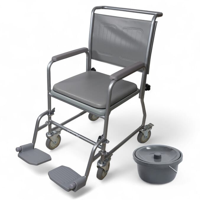 economy wheeled commode