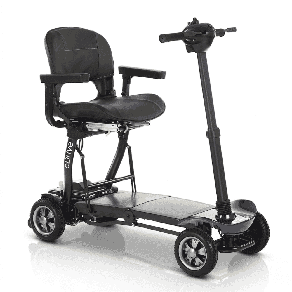 edrive folding mobility scooter purple