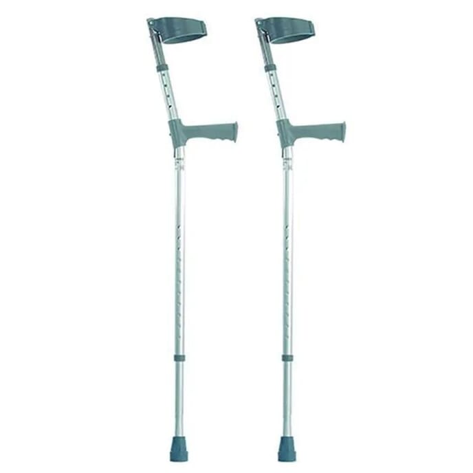 elbow crutches double adjustable extra long