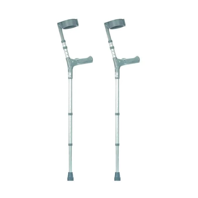elbow crutches with comfy handle double adjustable crutches regular