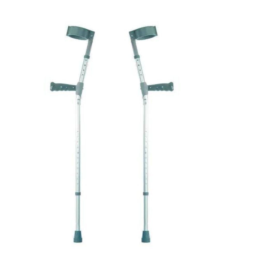 View Elbow Crutches With PVC Handles Double adjustable Adult information