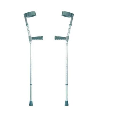 Elbow Crutches With PVC Handles