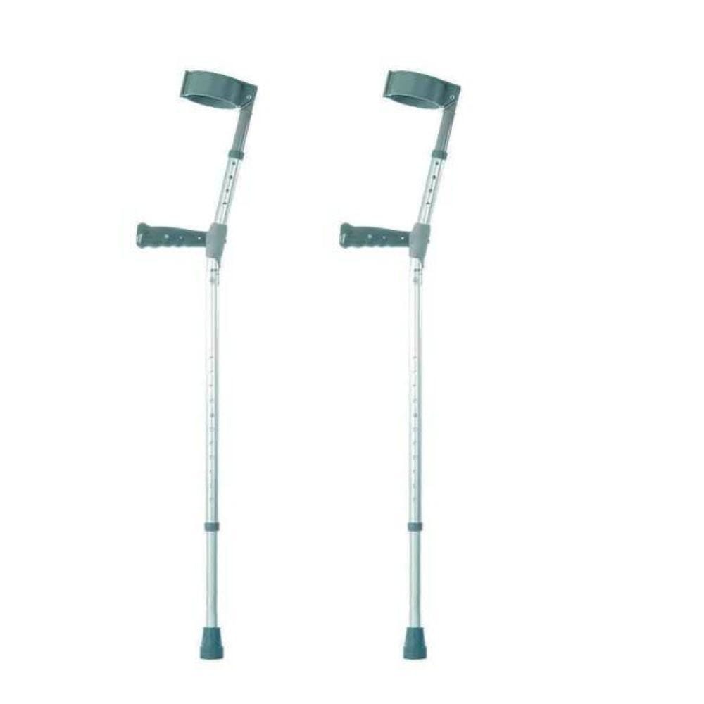 View Elbow Crutches With PVC Handles Double adjustable Medium information