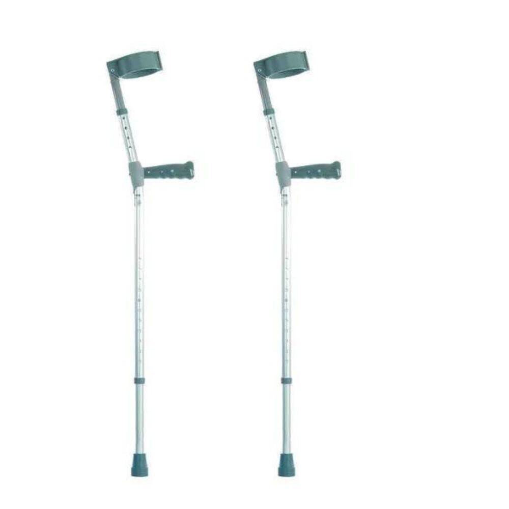 View Elbow Crutches With PVC Handles Double adjustable Small information