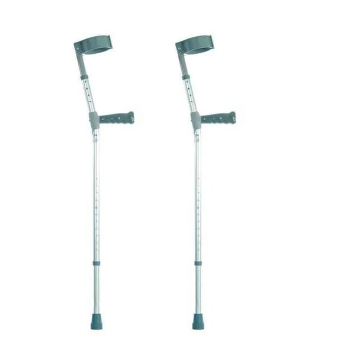 elbow crutches with pvc handles double adjustable small