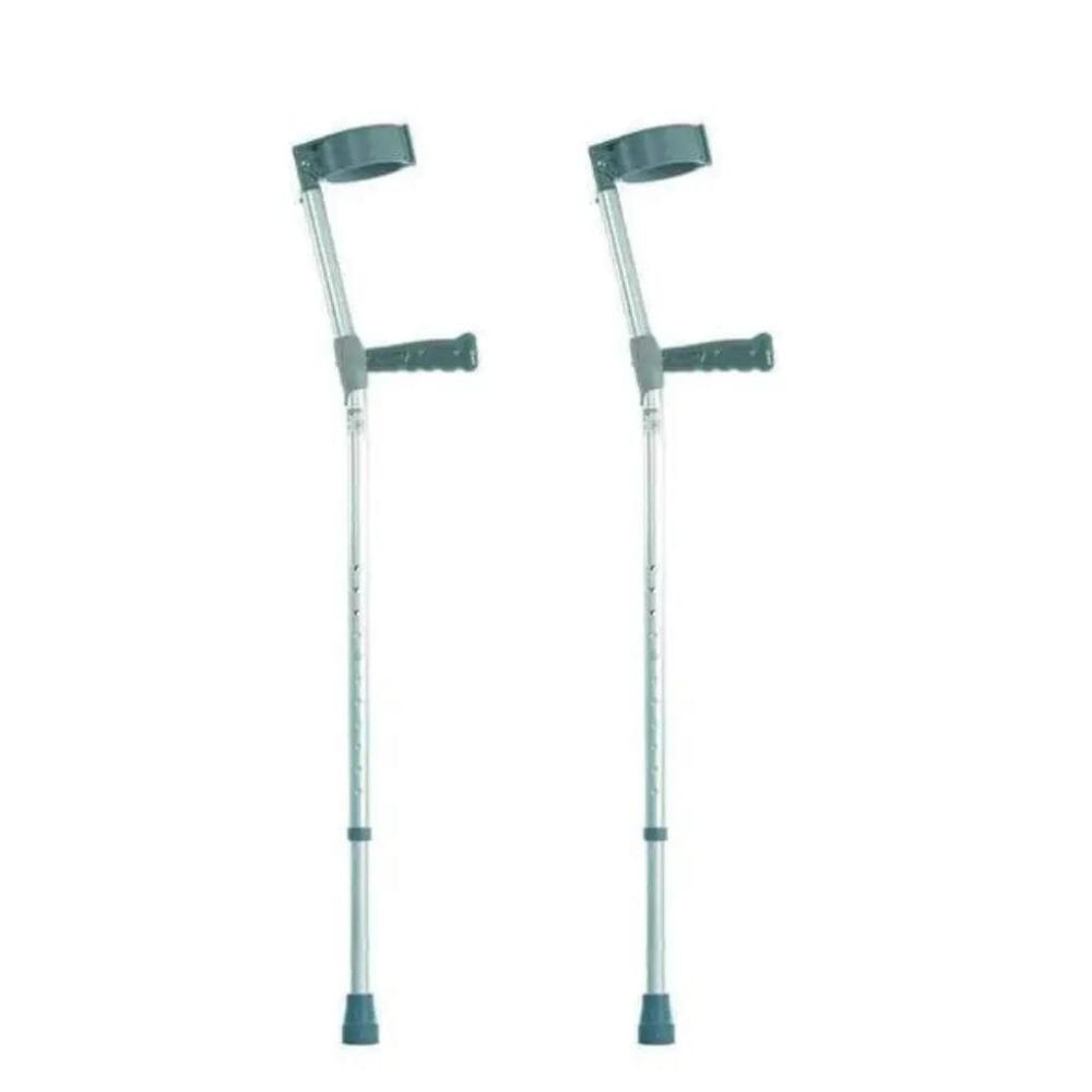 View Elbow Crutches With PVC Handles Single adjustable Adult information