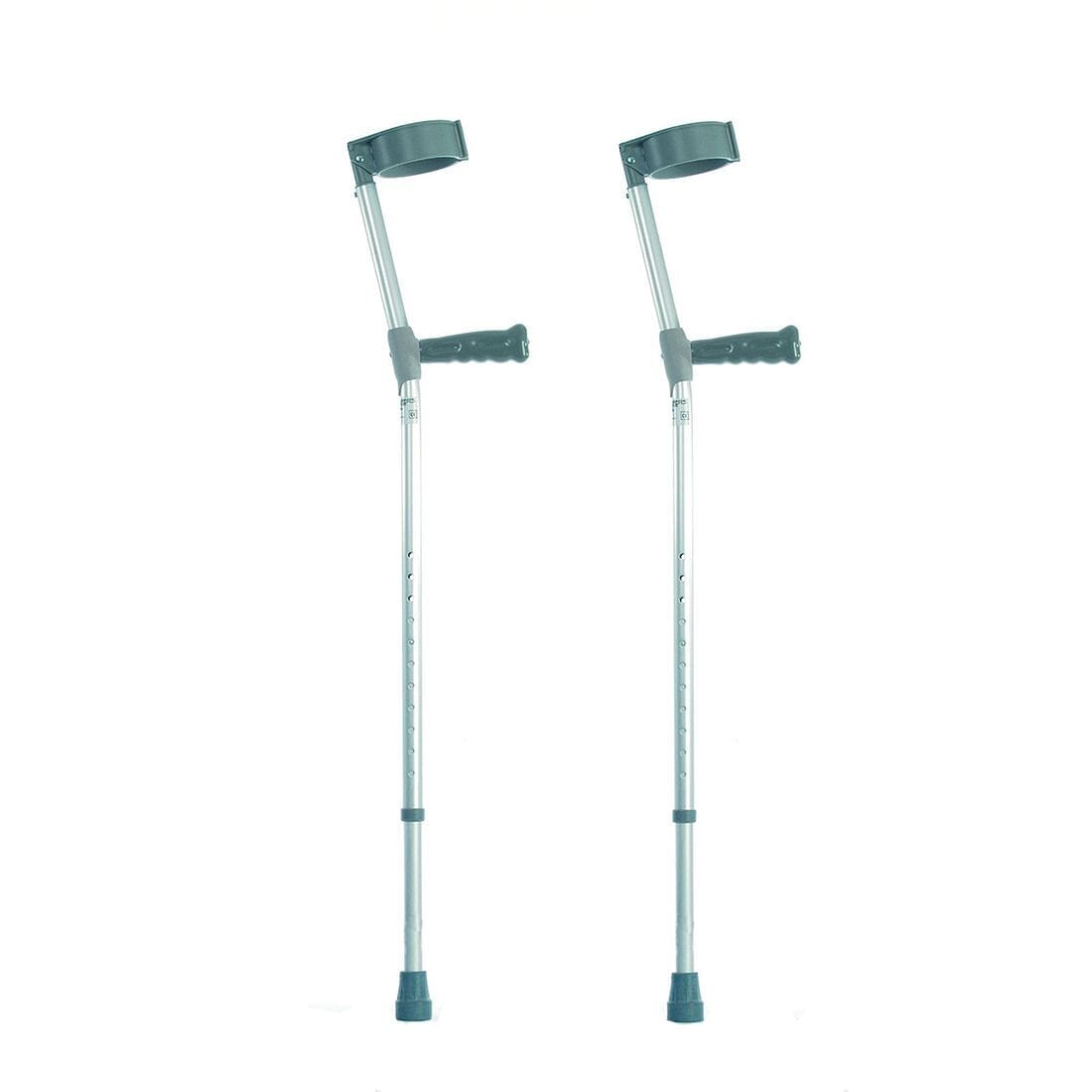 Elbow Crutches With PVC Handles