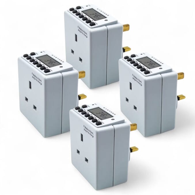 electronic plug timer pack of 4