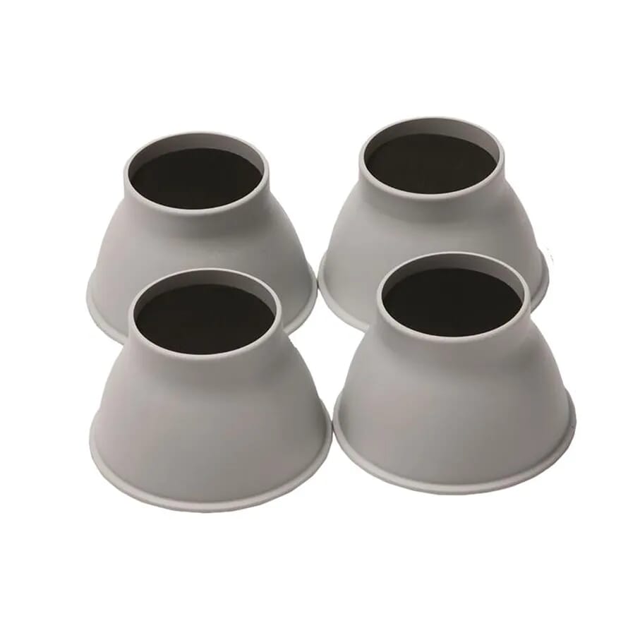 View Elephant Feet Furniture Raisers Grey 9cm information