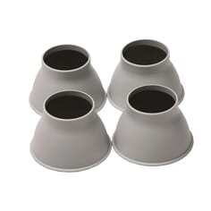 Elephant Feet Furniture Raisers - Grey - 9cm