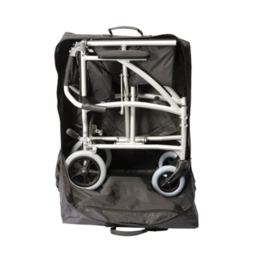 enigma folding wheelchair in bag