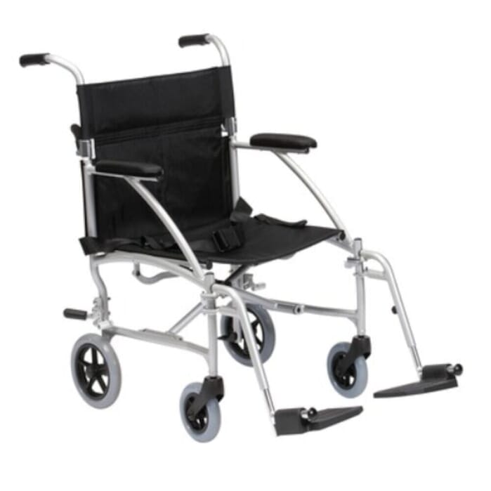 enigma folding wheelchair with bag