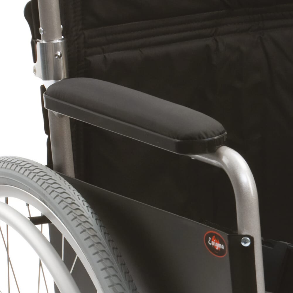 enigma lightweight self propelled wheelchair arm