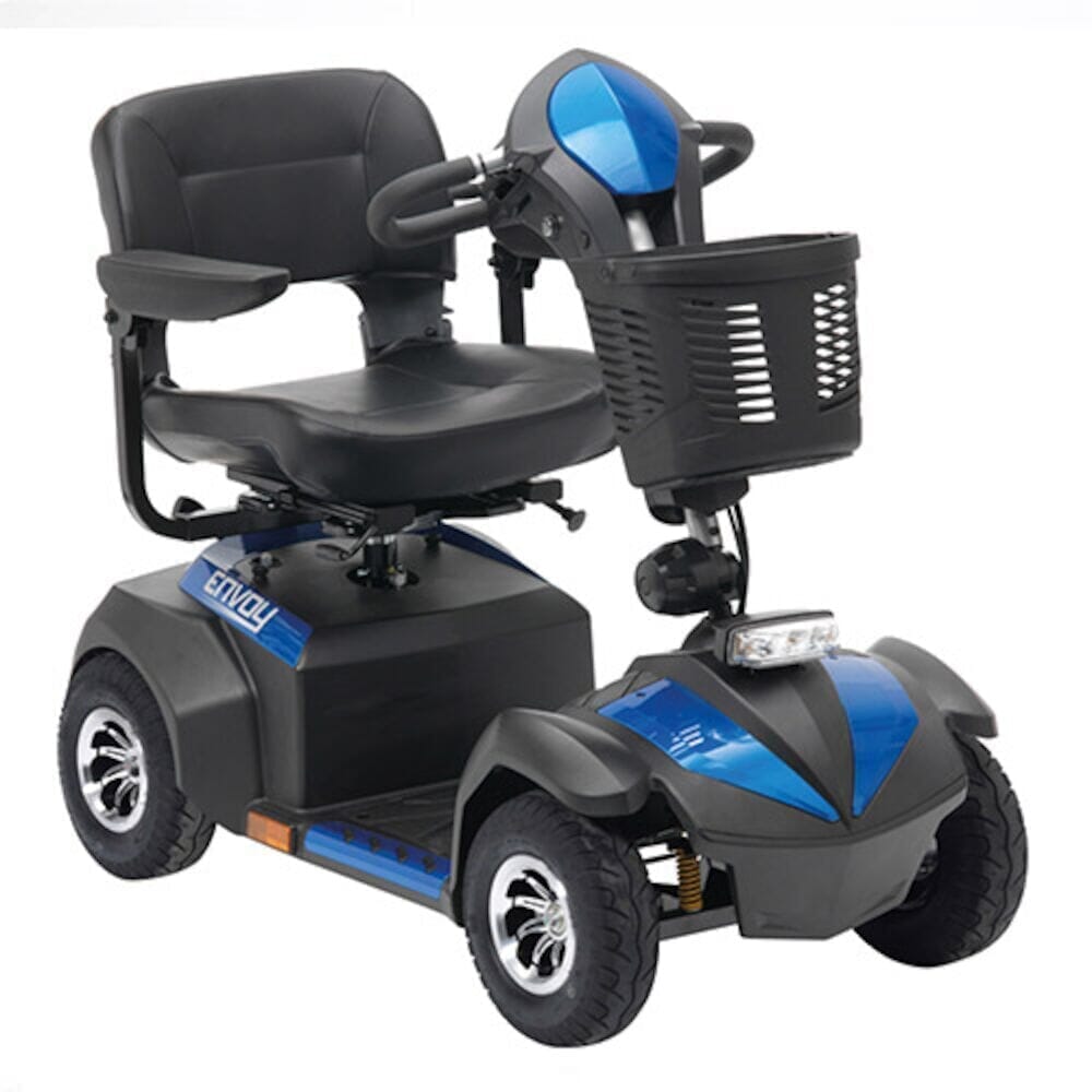 envoy 4 mobility scooter blue