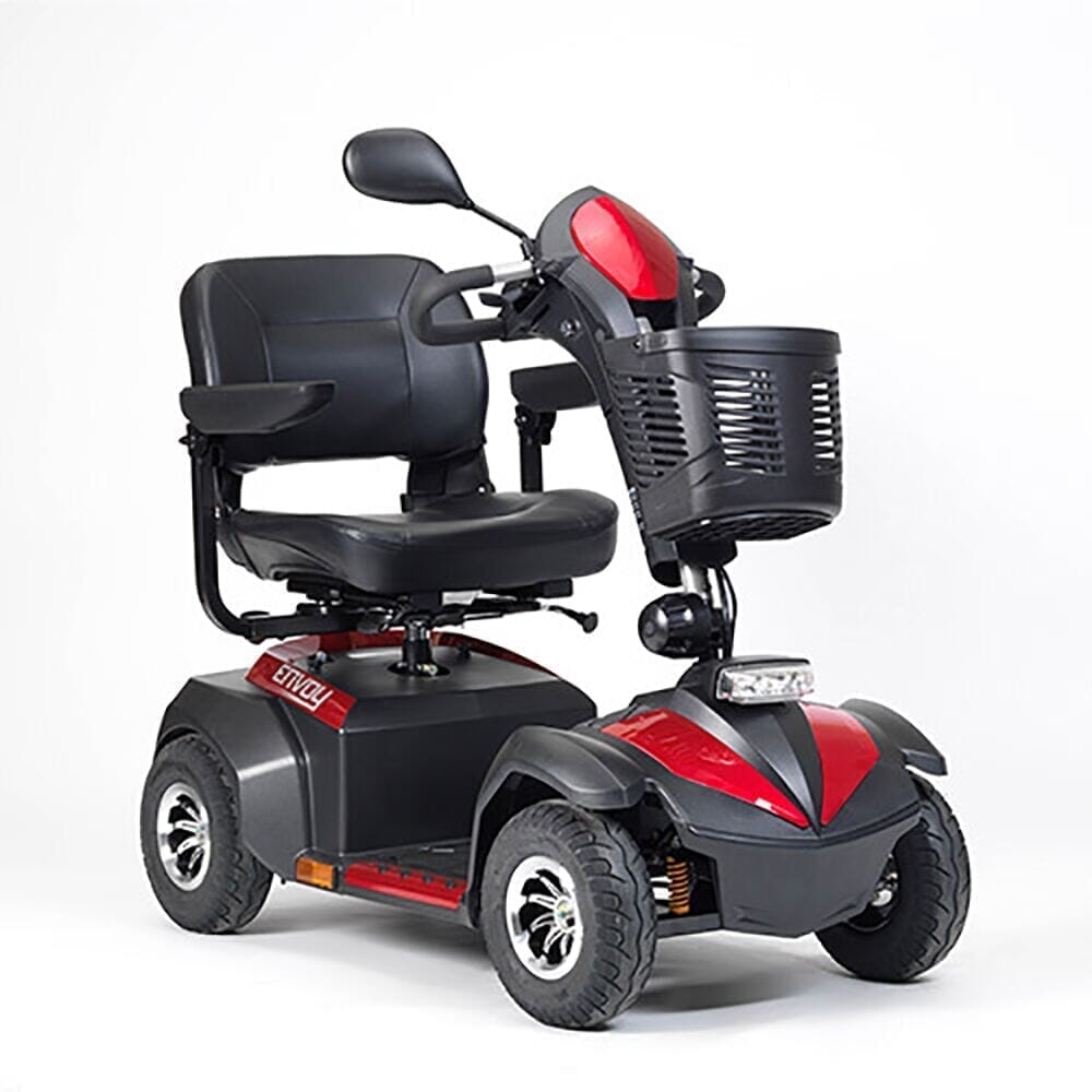 envoy 4 mobility scooter red