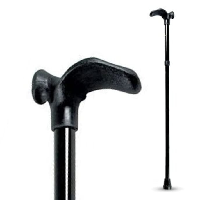 ergonomic comfort walking stick left