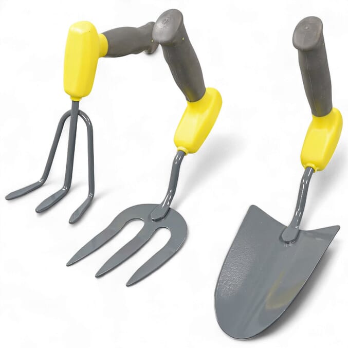 ergonomic handled gardening set