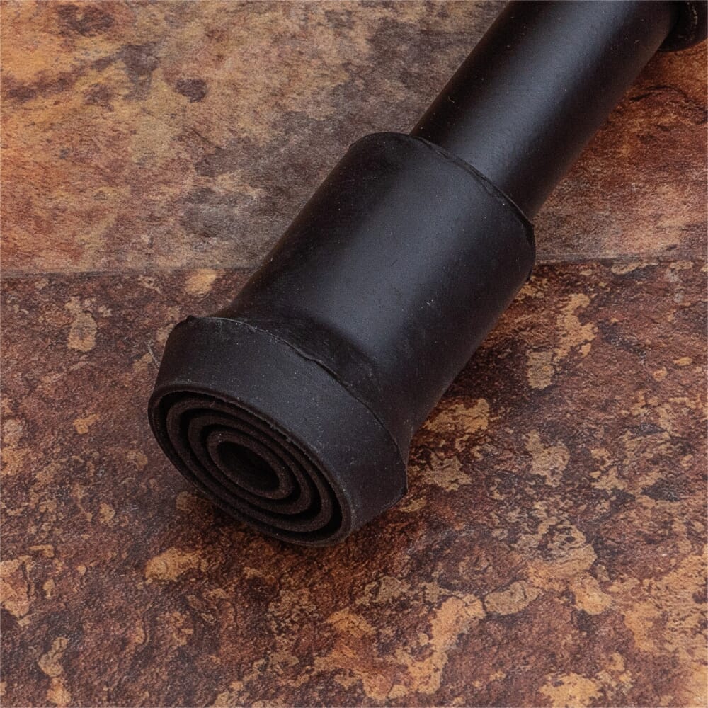 ergonomic handled walking stick ferrule