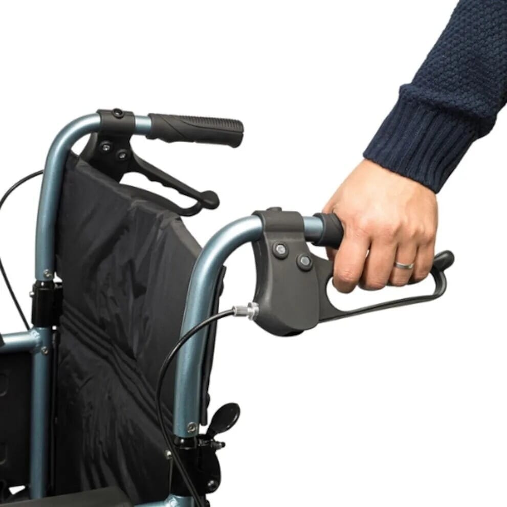 escape attend lite wheelchair brakes