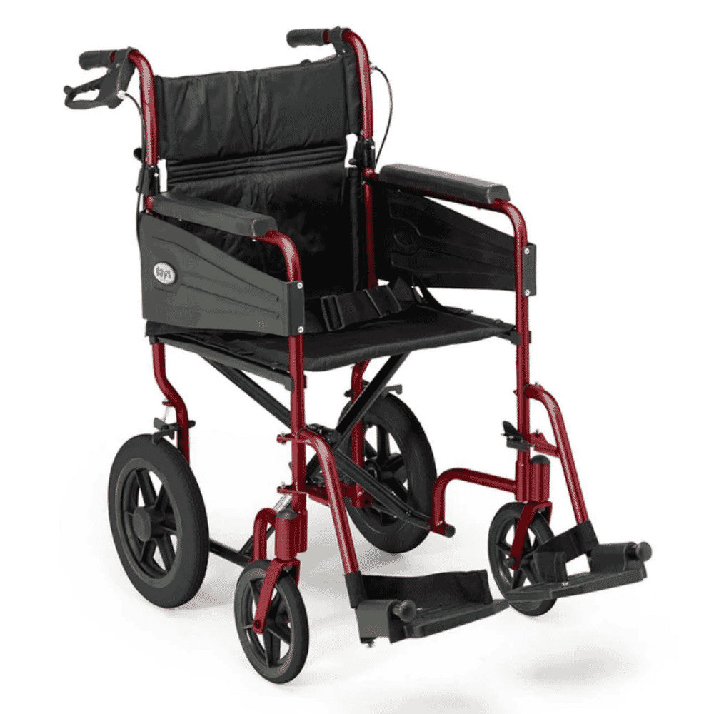 escape attend lite wheelchair ruby