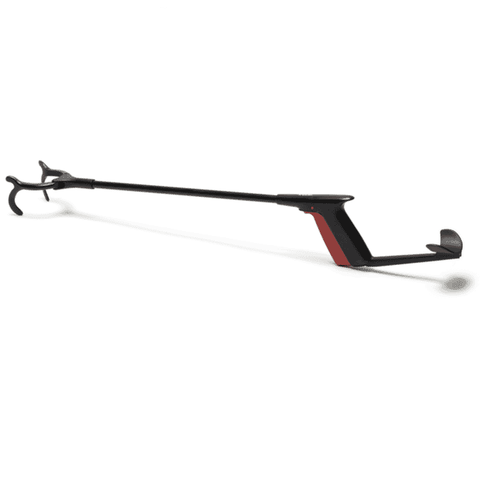 etac aktiv reacher with power grip and hook