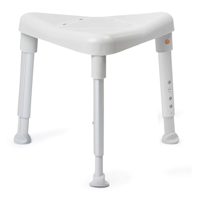 etac edge compact shower seat grey low