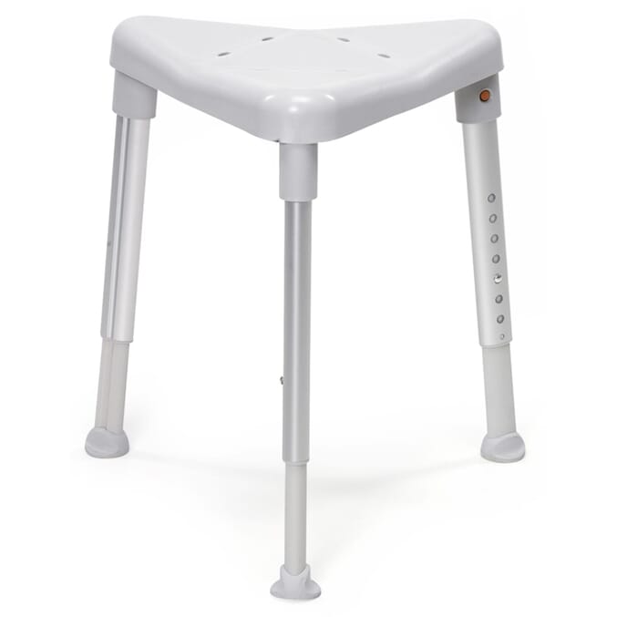 etac edge compact shower seat grey