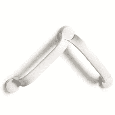 etac flex grab rail screw mount white 60 cm