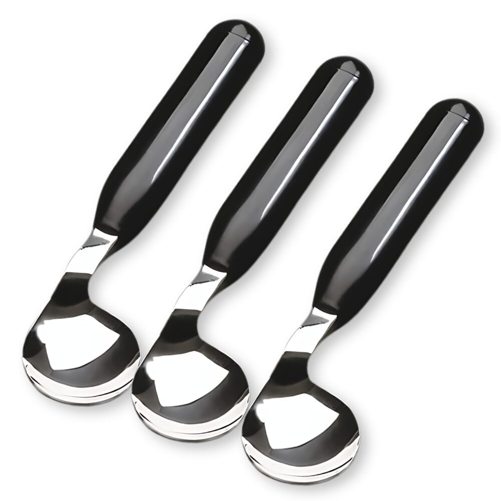 View ETAC Light Angled Cutlery Right Handed Spoon Pack of 3 information