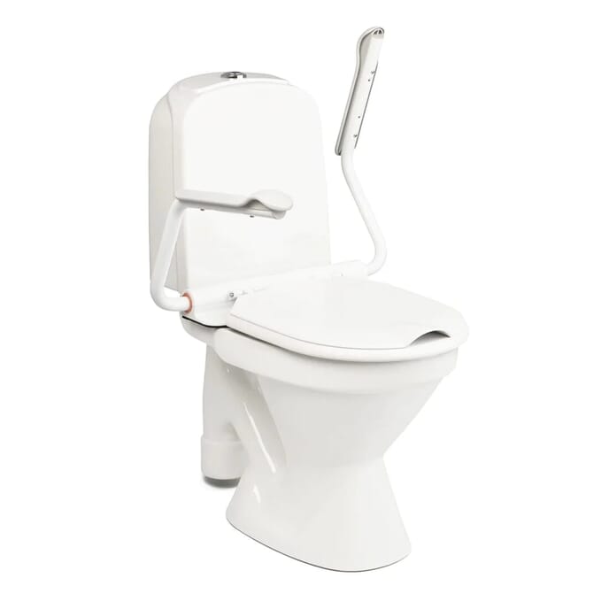 etac supporter toilet seat with armrests