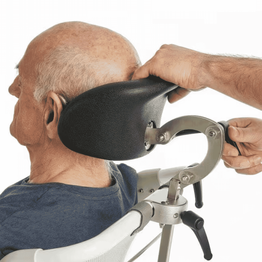 etac swift mobile tilt 2 shower commode chair head rest
