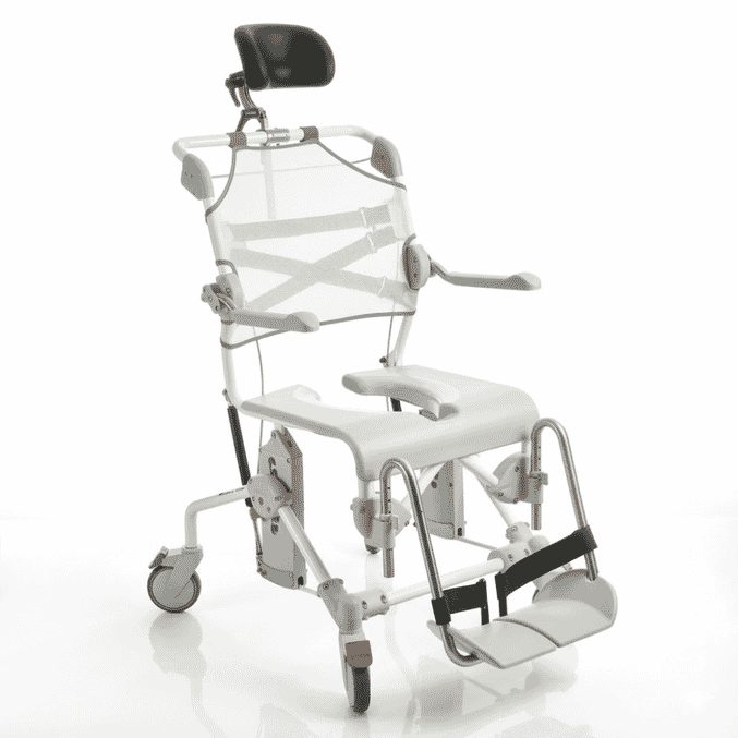 etac swift mobile tilt 2 shower commode chair