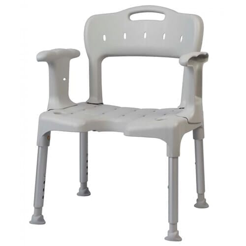View Etac Swift Shower Chair with Cut Out Seat White Low information